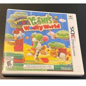 Nintendo 3DS Game - Yoshi and Poochy’s Wooly World.